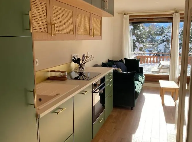 Pieds Des Pistes, 2 Alpes, Avec Tres Grande Terrasse * Ле дез Альп